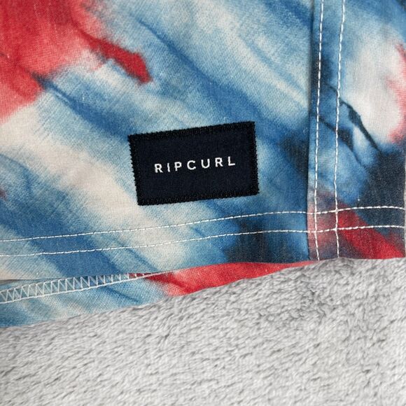 Rip Curl Freebird Lay Days Board Shorts Mens Small Multi Tie Dye Swimwear - Picture 4 of 10